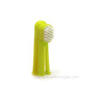 pet finger toothbrush Rubber toothbrush for dog cat